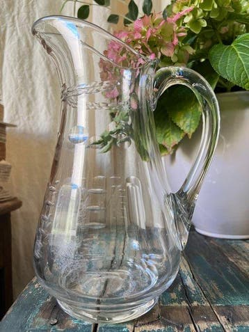 Kruik - Glas - Karaf van snijglas