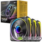 Antec Orbit ARGB 120mm 3 fans, Verzenden
