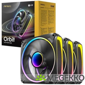 Antec Orbit ARGB 120mm 3 fans, Verzenden, Nieuw