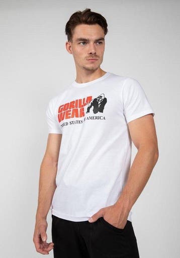 2dekans | Gorilla Wear Classic T-shirt - Wit - 3XL, Kleding | Heren, Ophalen of Verzenden, Nieuw
