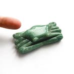 ancien tibétain ou népalais quartz aventurine Talisman en