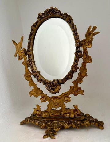 Miroir de table - Bronze - Miroir en bronze Venust