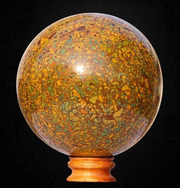 Museumkwaliteit 12,56 kg agatiseerd fossielkoraalbol -