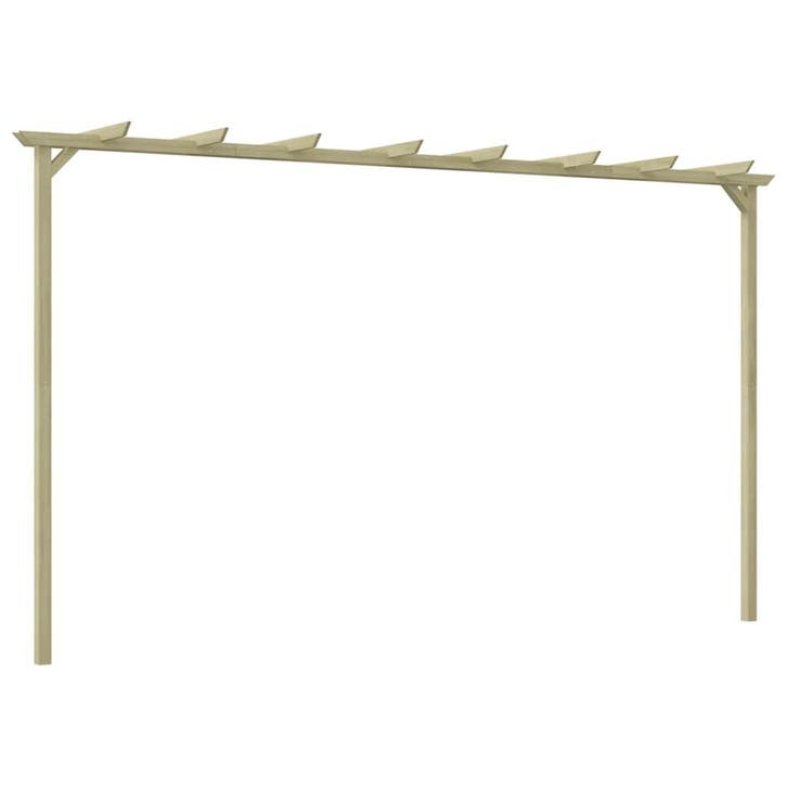 vidaXL Pergola 360x200x60 cm geïmpregneerd grenenhout, Tuin en Terras, Palen, Balken en Planken, Nieuw, Verzenden