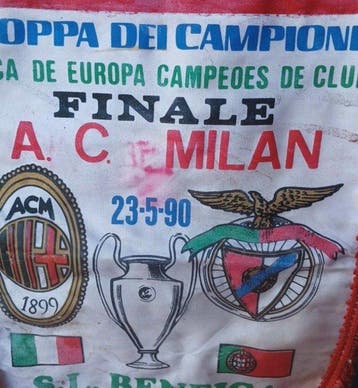 AC Milan - Coppa dei Campioni, Milan benfica finale 23, Nieuw