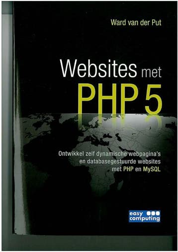 WEBSITES MET PHP 5 9789045647319 W. van der Put, Boeken, Verzenden, Gelezen, W. van der Put