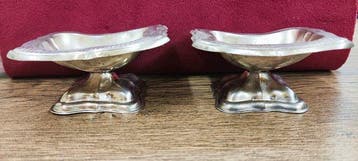 Tafelmiddenstuk (2) - Zilver - antiek zilveren kruidenrek, Antiek en Kunst