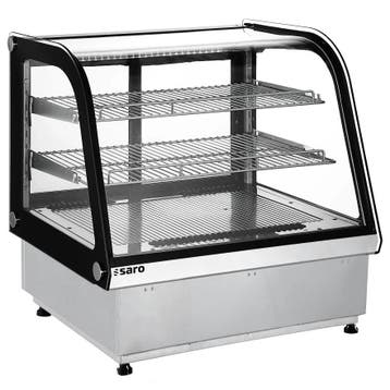 Drop-In Koelvitrine | IRENE | 115L | RVS/Zwart | 0°C/+12°C, Verzenden