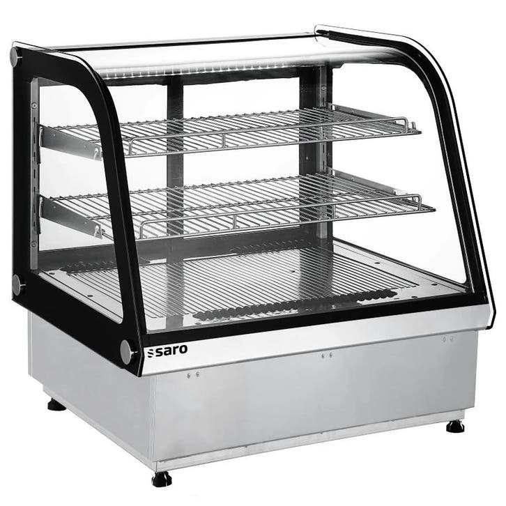 Drop-In Koelvitrine | IRENE | 115L | RVS/Zwart | 0°C/+12°C, Articles professionnels, Horeca | Équipement de cuisine, Envoi