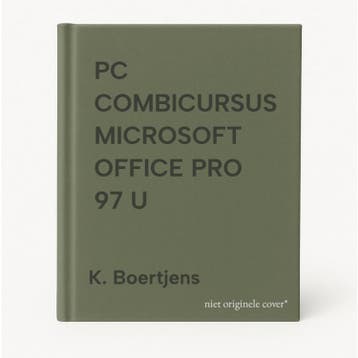 PC COMBICURSUS MICROSOFT OFFICE PRO 97 U 9789039506493, Verzenden, Gelezen, K. Boertjens