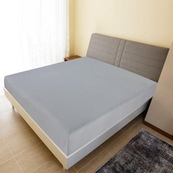 vidaXL Hoeslakens 2 st jersey 140x200 cm katoen grijs, Huis en Inrichting, Slaapkamer | Beddengoed, Verzenden, Nieuw
