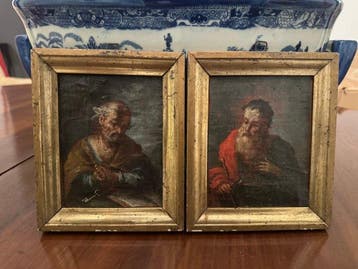 Oostenrijkse school (XVIII) - Santi Pietro e Paolo, Antiek en Kunst