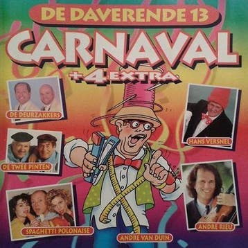 De Daverende 13 Carnaval + 4 Extra CD, Cd's en Dvd's, Verzenden, Nieuw in verpakking
