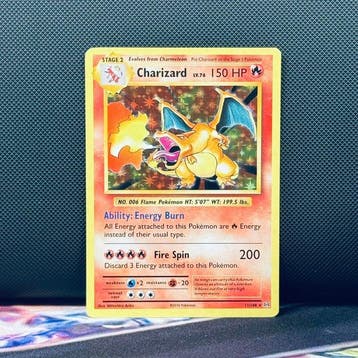 Pokémon Card - CHARIZARD HOLO 11 - Pokémon, Nieuw