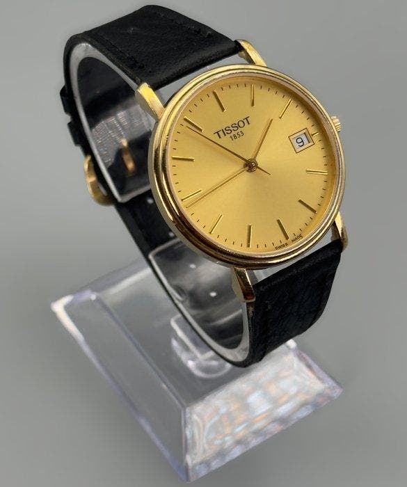 Tissot - T870/970 - Gold Plated Dresswatch - Gentleman -, Handtassen en Accessoires, Horloges | Heren