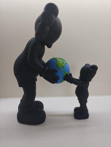 Kaws (1974) - KAWS THE PROMISE - Black