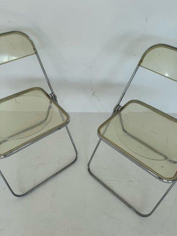 Anonima Castelli - Stoel (2) - Plia chair - Plastic