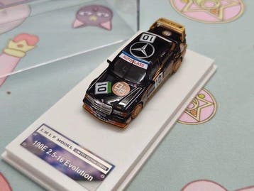 LMLF Model 1:64 - Modelauto - 190E 2.5-16 Evolution, Hobby en Vrije tijd, Nieuw