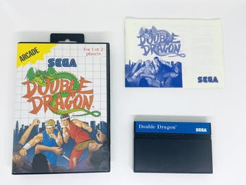 Sega Master System - Double Dragon - Blue Label, Verzenden, Gebruikt