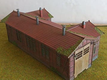 Faller H0 - Modeltreinlandschap (1) - Locomotief loods, Hobby en Vrije tijd, Nieuw
