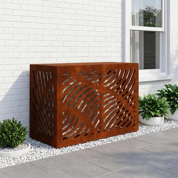 vidaXL Air Conditioner Hoes Roestkleurig 90 x 40 x 60 cm, Electroménager, Verzenden