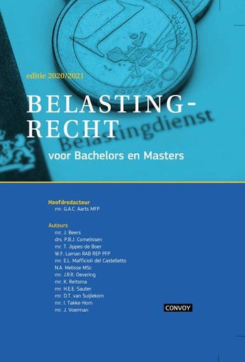 Belastingrecht voor Bachelors en Masters 2020/2021, Boeken, Verzenden, Nieuw