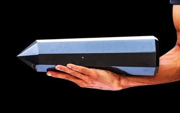 6,5 kg zwarte toermalijnobelisk - Schorl-toermalijn - 38 cm