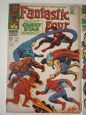 Fantastic Four 73; 54 - Fantastic Four - 2 Comic - Eerste