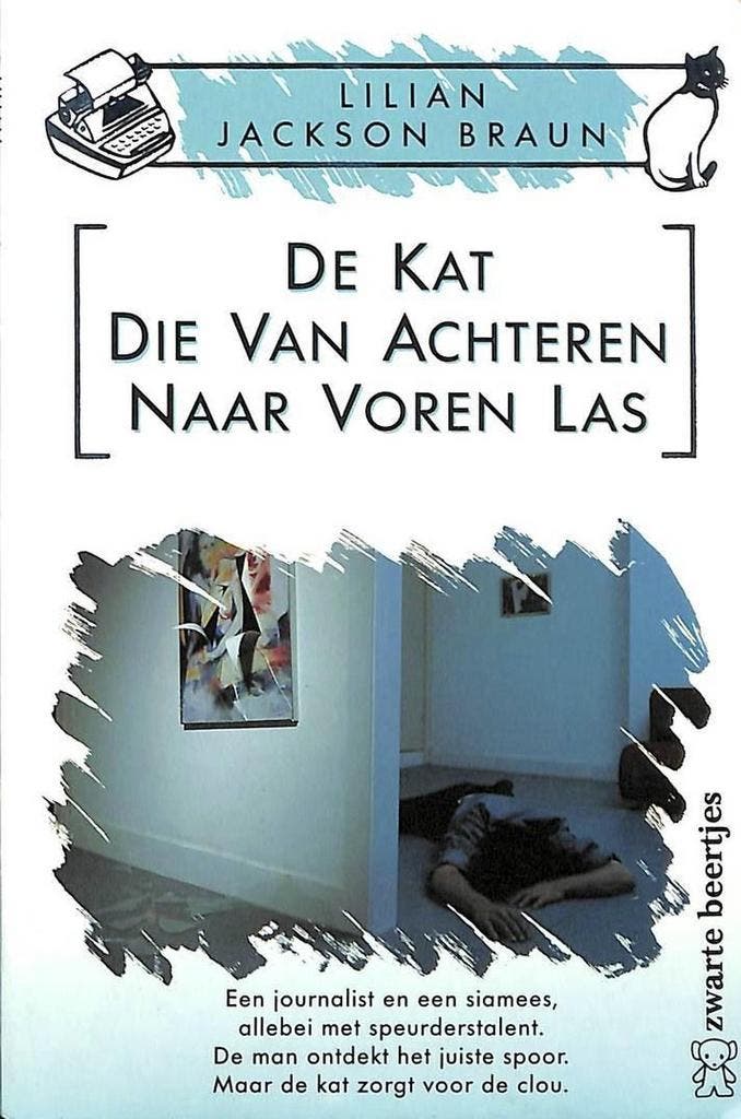 De kat die van achteren naar voren las / Jim Qwilleran, Livres, Thrillers, Envoi