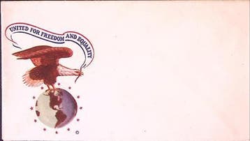 Amerikaanse envelop WWII (lijst optie), Verzenden
