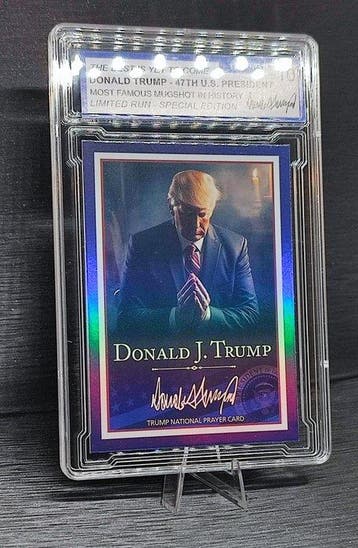 DONALD TRUMP 47th U.S. President - 1 Card, Nieuw
