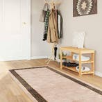 vidaXL Tapijt Runner MARSA Zwart 100 x 300 cm Polyester en, Verzenden