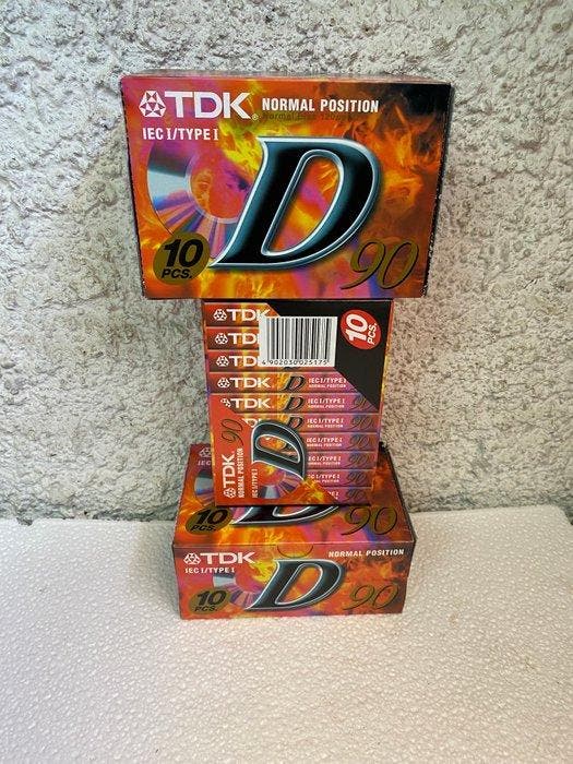 TDK - D90 Lege audiocassette, Audio, Tv en Foto, Radio's
