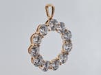 Zonder minimumprijs - Hanger - 14 karaat Geel goud - 2.10ct., Handtassen en Accessoires