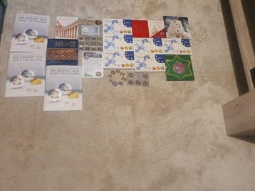 Europa, wereld. Euro / Other Currency Various Years (19