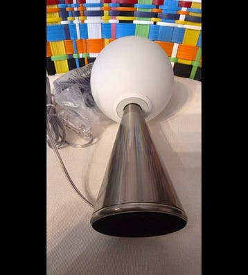 Fontana Arte - Gio Ponti - Tafellamp - Bilia - Metaal, Glas