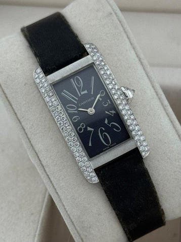 Cartier - Tank Américaine - W2605129 - Dames - 1990-1999