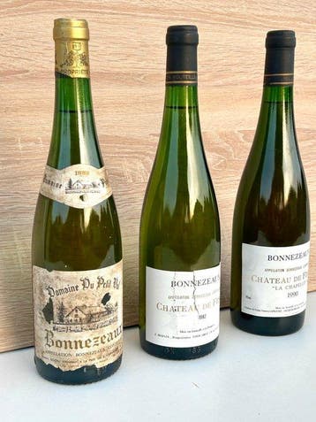 1982 & 1990 Château de Fesles & 1983 Domaine du Petit Val -, Verzamelen, Nieuw