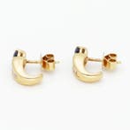 Boucles doreilles - 18 carats Or jaune Saphir - Diamant, Nieuw