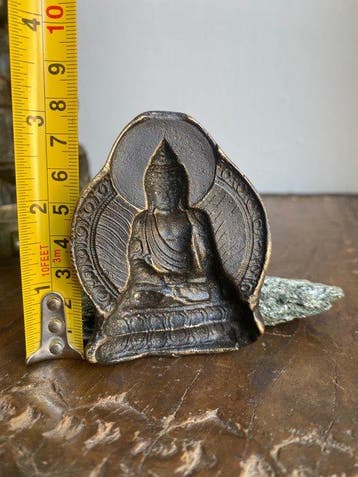 Moule Tsa Tsa - Bronze - Tibet - XIXe siècle – début du XXe, Antiquités & Art