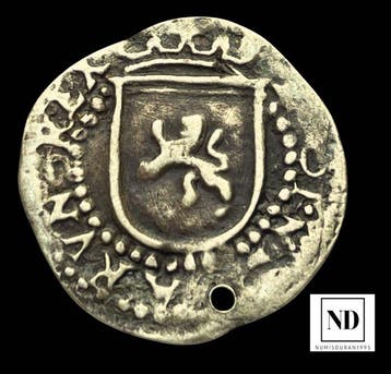 Spanje. Felipe II. 1/4 Real 1556/1598 - Potosí