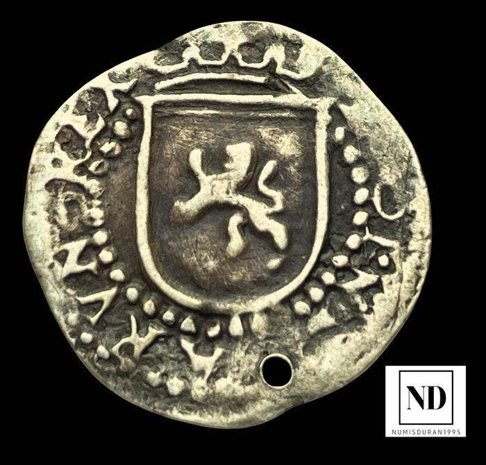 Spanje. Felipe II. 1/4 Real 1556/1598 - Potosí, Timbres & Monnaies, Monnaies | Europe | Monnaies non-euro