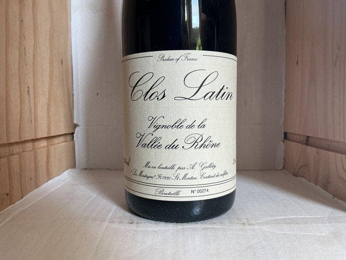2017 Domaine Gallety, Clos Latin - Côtes-du-rhône - 1 Fles, Collections, Vins