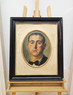 European School (XIX-XX) - Realist male Portrait