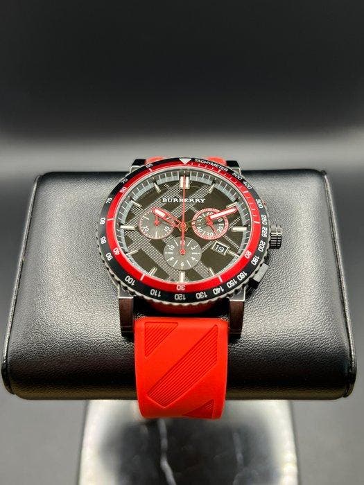 Burberry - The City - Sans prix de réserve - BU9805 - Homme, Handtassen en Accessoires, Horloges | Heren