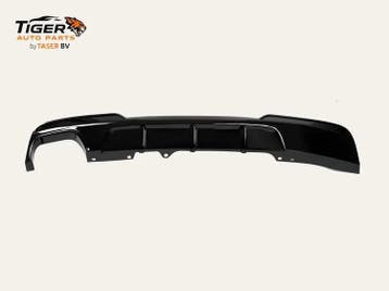 BMW F10 diffuser CS stijl hoogglans zwart 2010-2017, Auto-onderdelen, Nieuw, Achter, BMW, Bumper