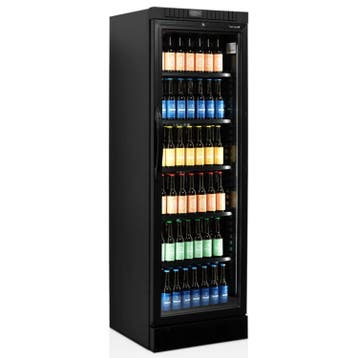 Drankenkoeling | SERIE CEV | 372L | Zwart | +2°C/+10°C |, Verzenden, Nieuw in verpakking