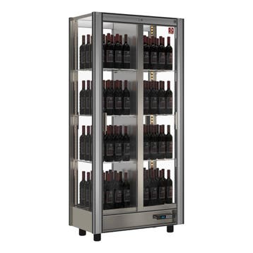 Gekoelde wijnvitrine Lt. 530 - Doorgeef - Moduleerbaar, Verzenden