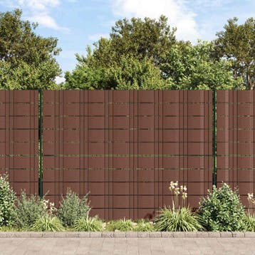 vidaXL Privacy Tape voor Hek Bruin, Verzenden, Nieuw