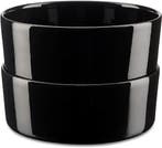 Berndorf Zwarte porseleinen bowls - Set 2 stuks - 16 cm, Verzenden, Nieuw